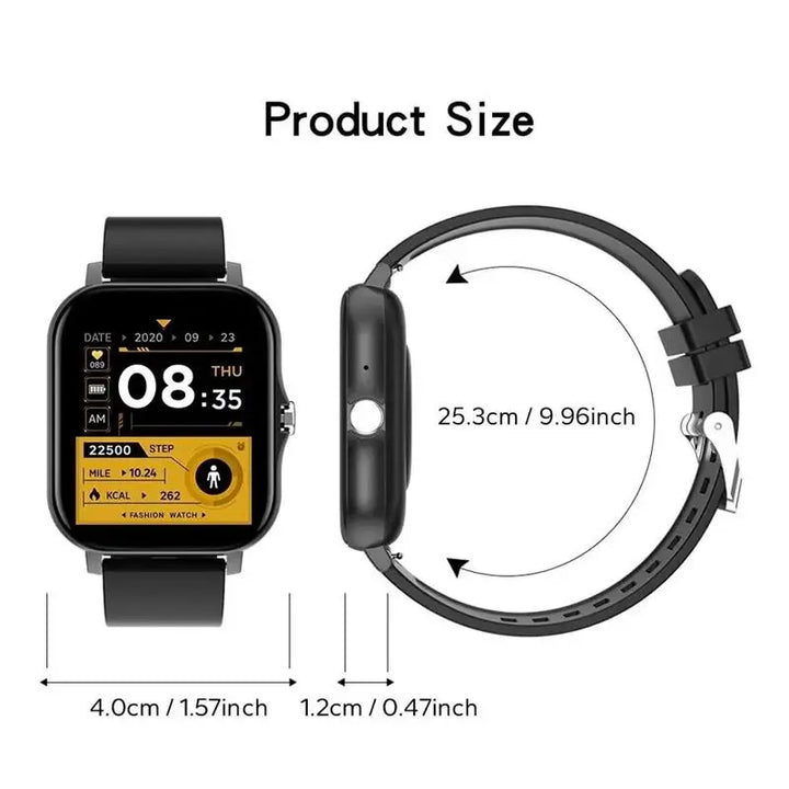 2025 Smart Watch Android Phone 1.44'' Inch Color Screen Bluetooth Call Blood