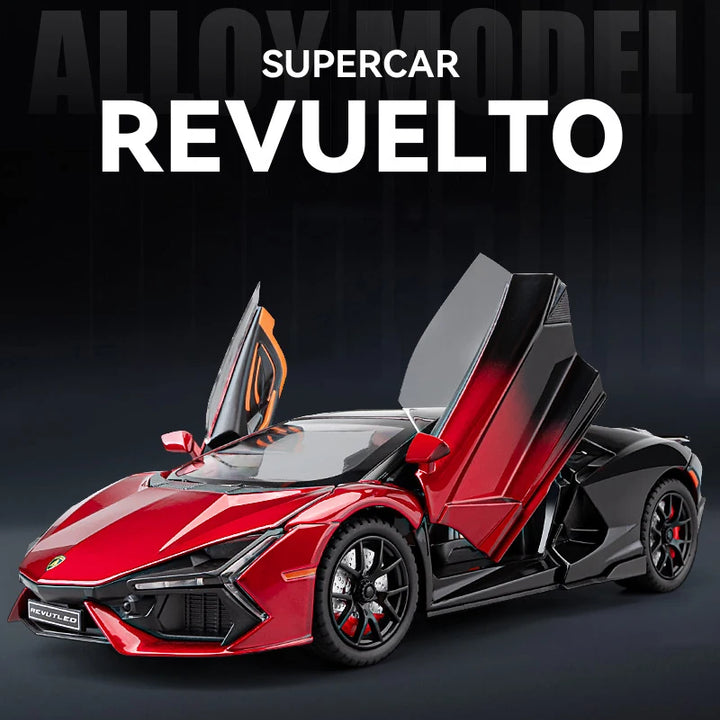 Lamborghini Revuelto Supercar Alloy Car Diecasts & Toy Vehicles Metal Toy Car