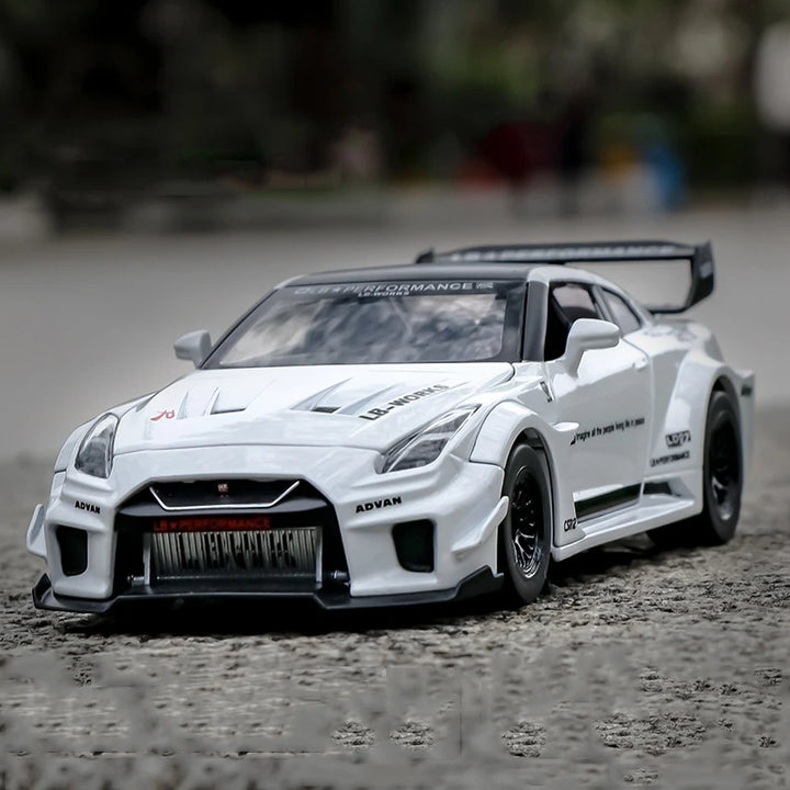 GTR 35 Miniature Car Model Metal