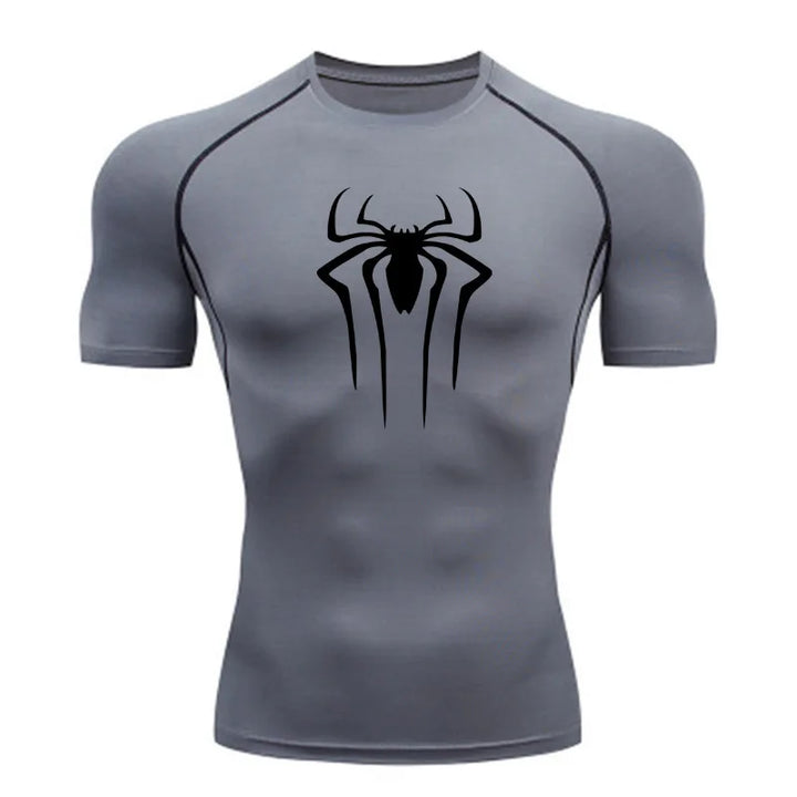 New Compression Shirt Men Fitness Gym Super Hero Sport Running T-Shirt Rashgard