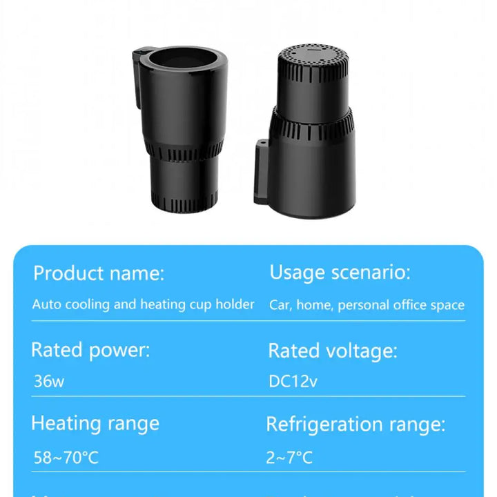 2-In-1 Smart Car Heating Cooling Cup Car