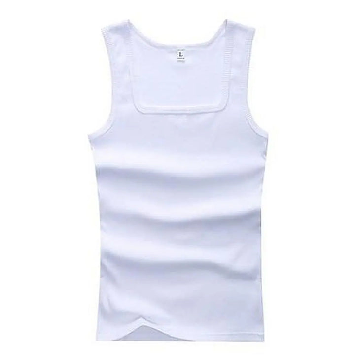 Hot Sale Summer Male clothes Women Basic Elastic tank top Pure Cotton