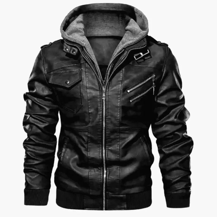 New Fashion Male Street Wear Motorcycle Leather Jackets