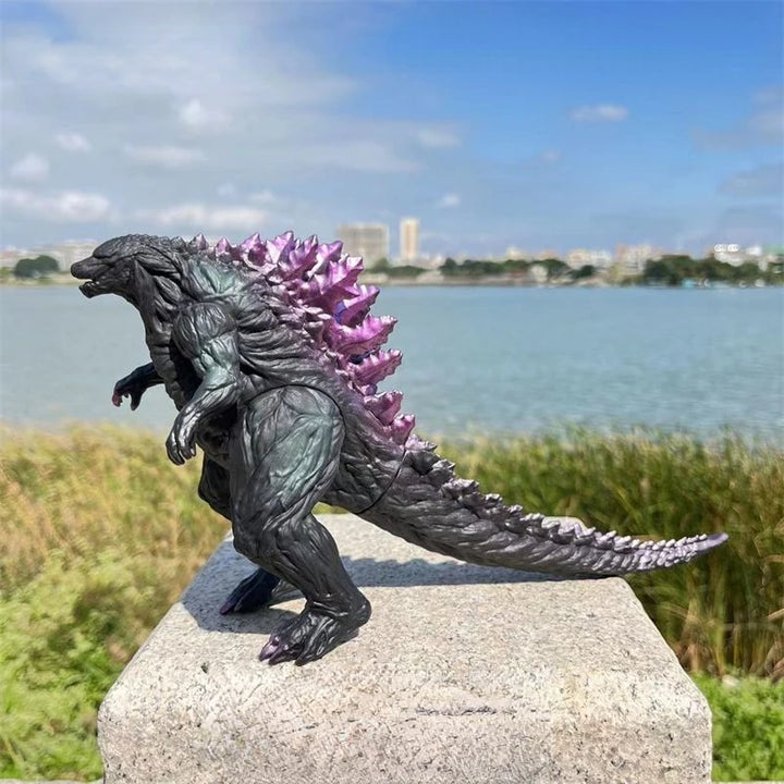 24cm Godzilla King of Monsters Runaway Mechanical Red lotus Planet