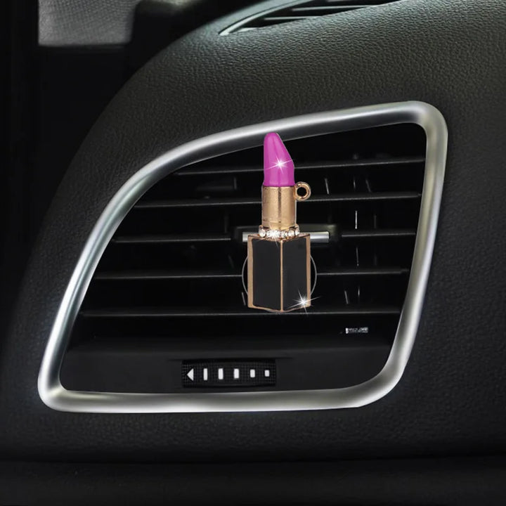 Lipstick Car Decoration Interior Air Freshener Auto Outlet Perfume