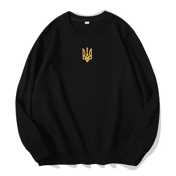 Ukrainian Sweatshirt Men's Clothes Zelensky Ukraine Coat of Arm Hoodies