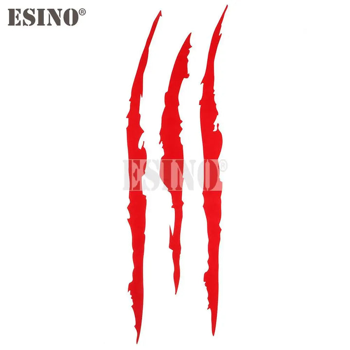 Car Styling Ghost Claw Scratch Stripe Marks Headlight Decal Vinyl Decal