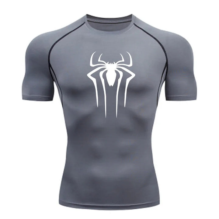 New Compression Shirt Men Fitness Gym Super Hero Sport Running T-Shirt Rashgard