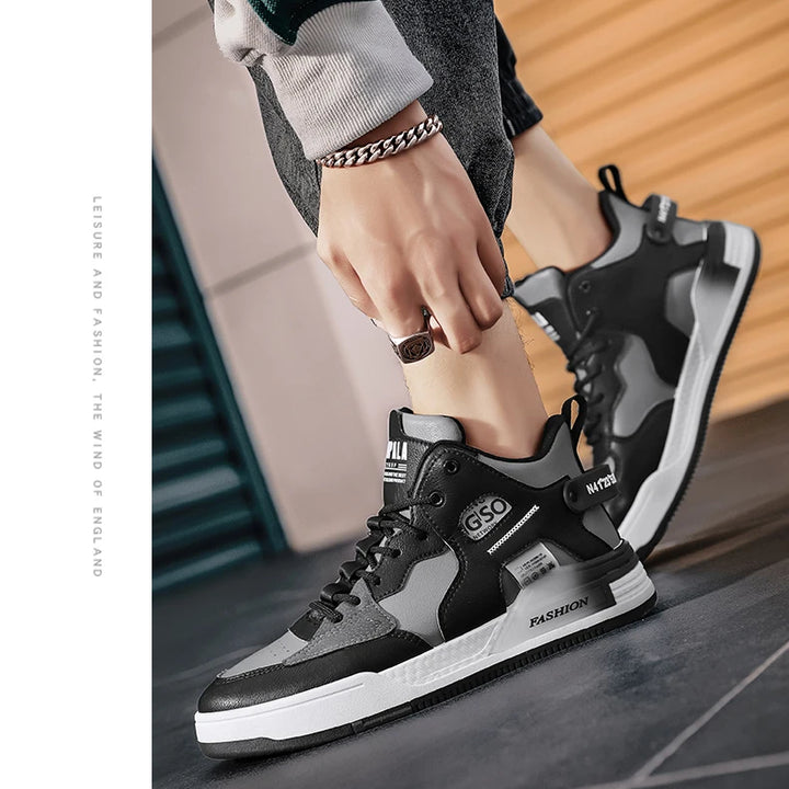 Brand Men's High-top Sneakers Non-slip Basketball Shoes High Quality Casual Shoes