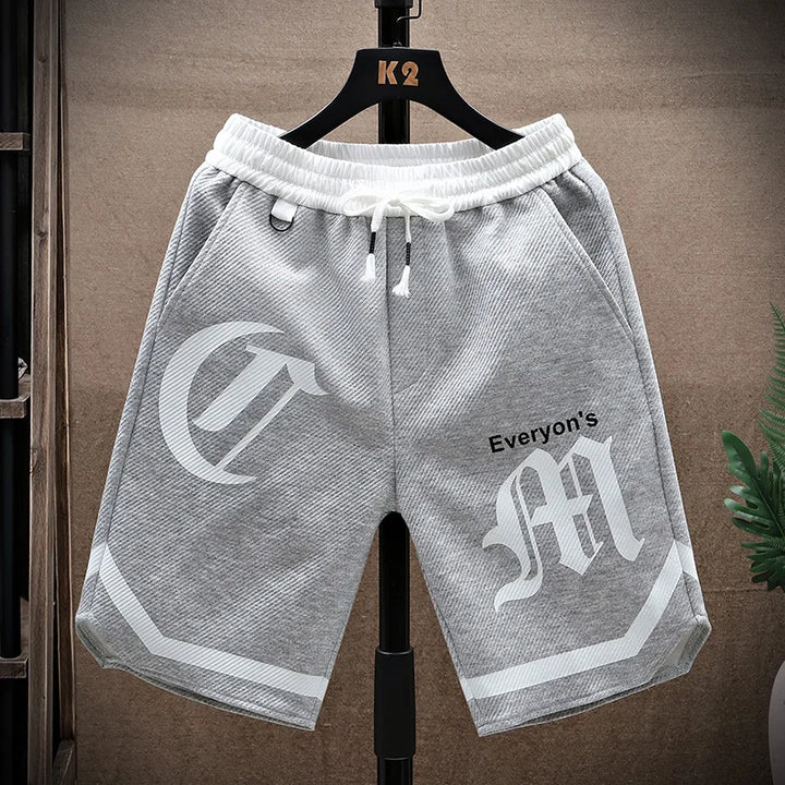 2025 Summer Running Shorts Men Casual Jogging Sport Short Pants patchwork