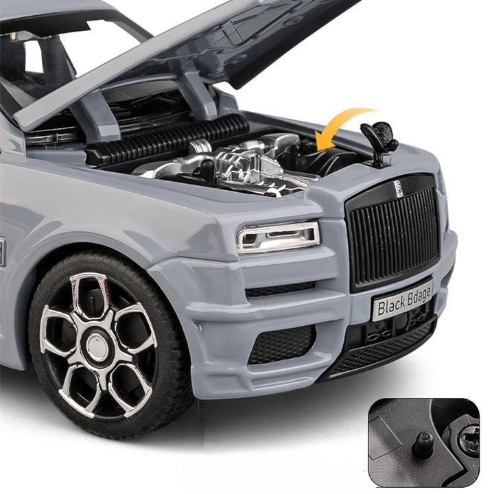 Rolls Royce Cullinan SUV Alloy Luxy Car Model Diecast Metal