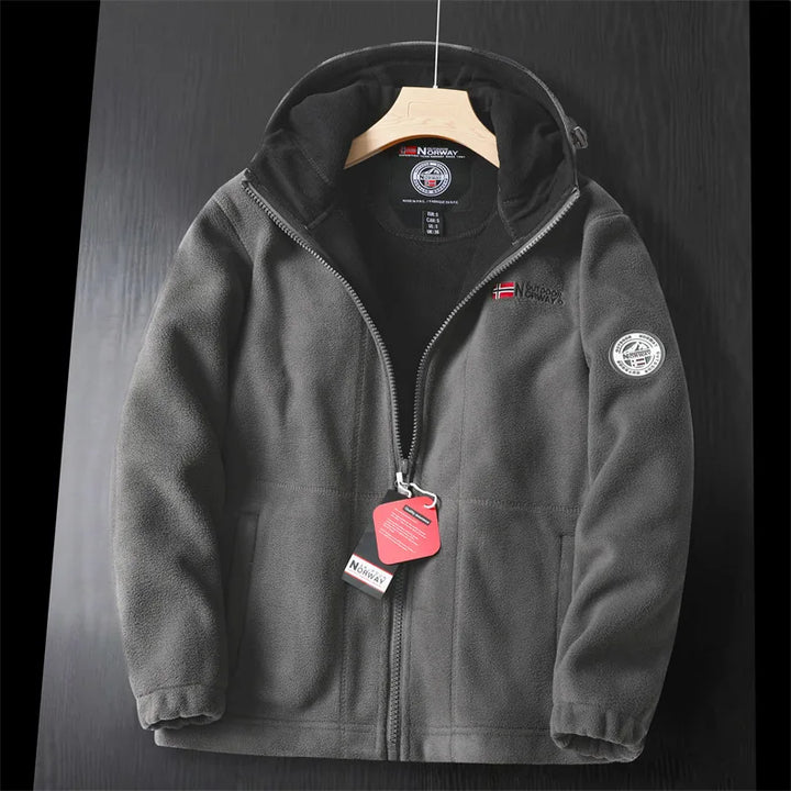 Export to Norway: Single foreign trade fleece jacket with added velvet