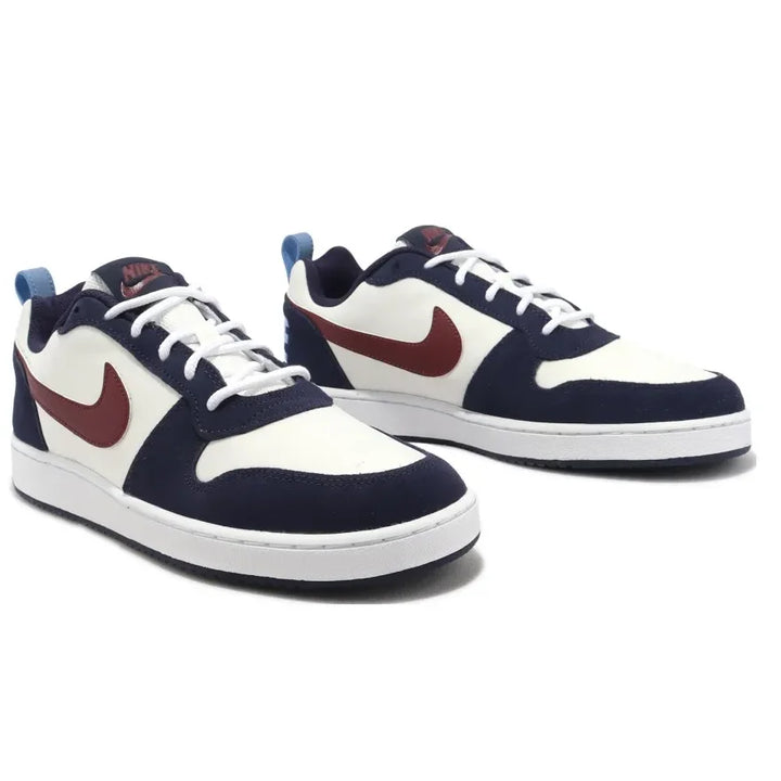 Nike Court Borough Premium Low-Top Sneakers Men's Blue & White