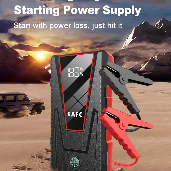 Car Jump Starter 1200A Portable Power Bank Car Battery Booster 12V Car