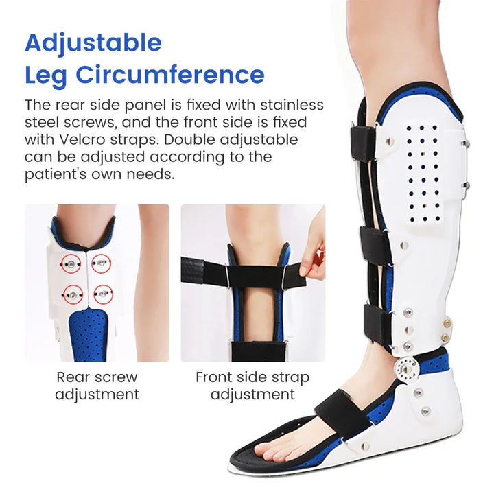 Adjustable Fasciitis Foot Drop Orthosis Brace Support Ankle