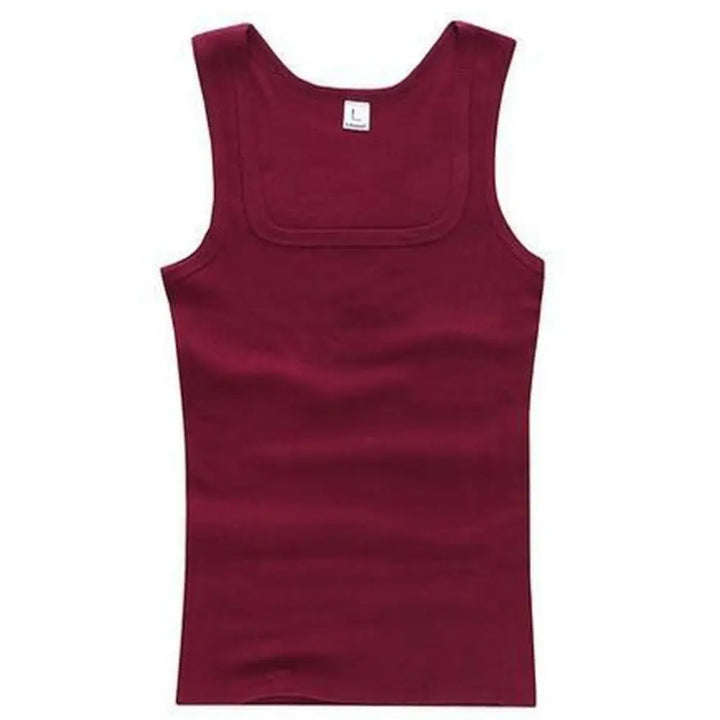 Hot Sale Summer Male clothes Women Basic Elastic tank top Pure Cotton