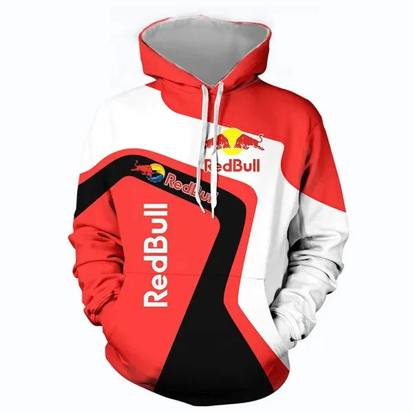 Red Bull Hoodie Fashion Imperial