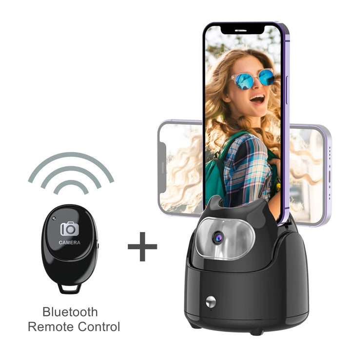 360° Rotation Automatic Face Tracking Gimbal Mobile Phone Holder