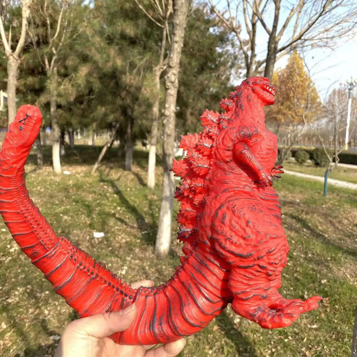 24cm Godzilla King of Monsters Runaway Mechanical Red lotus Planet