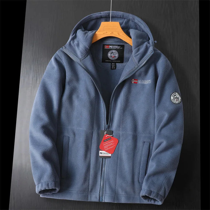 Export to Norway: Single foreign trade fleece jacket with added velvet