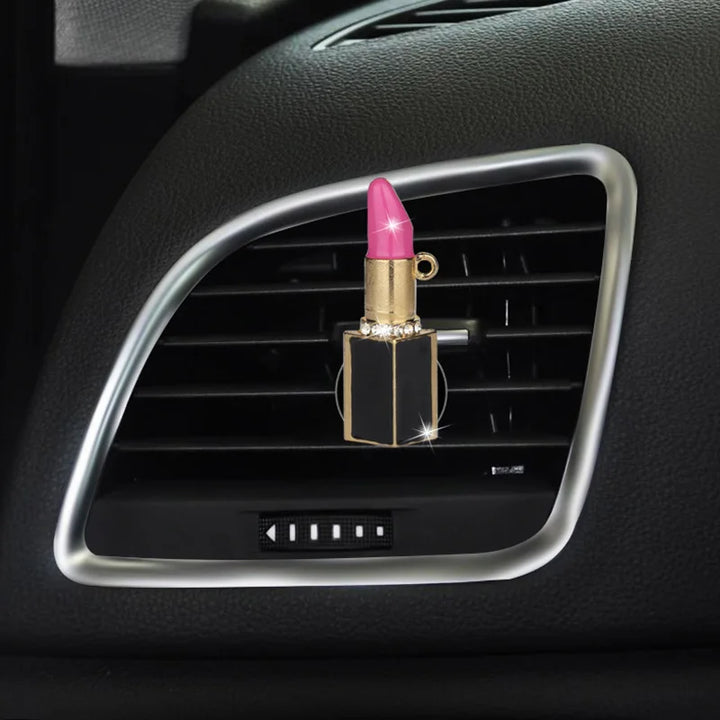 Lipstick Car Decoration Interior Air Freshener Auto Outlet Perfume