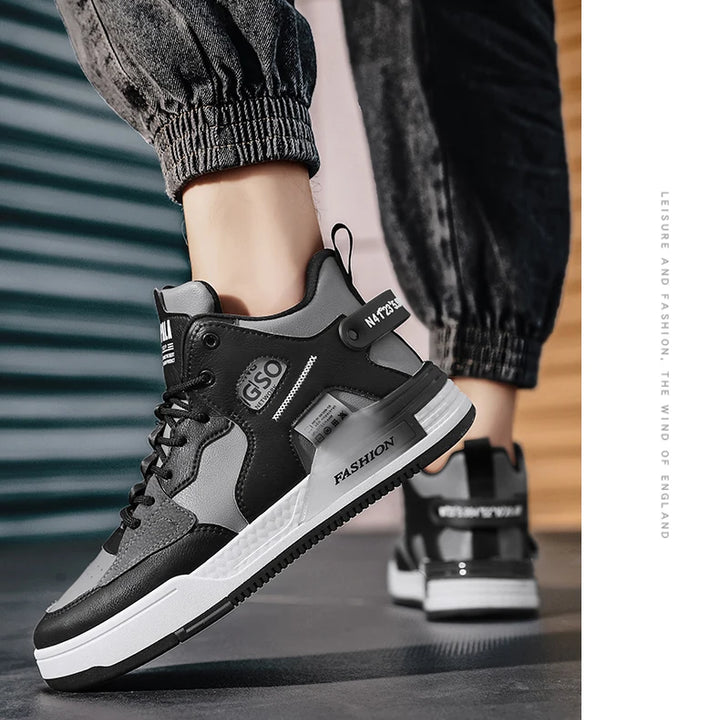 Brand Men's High-top Sneakers Non-slip Basketball Shoes High Quality Casual Shoes