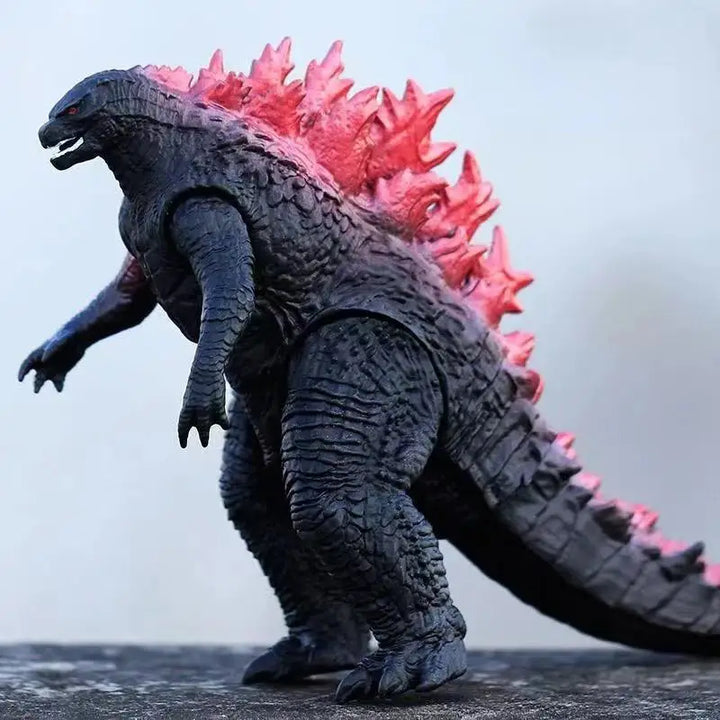 24cm Godzilla King of Monsters Runaway Mechanical Red lotus Planet