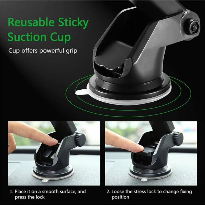 Sucker Car Phone Holder Mount Stand GPS Telefon