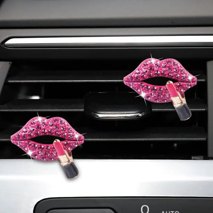 Lipstick Car Decoration Interior Air Freshener Auto Outlet Perfume