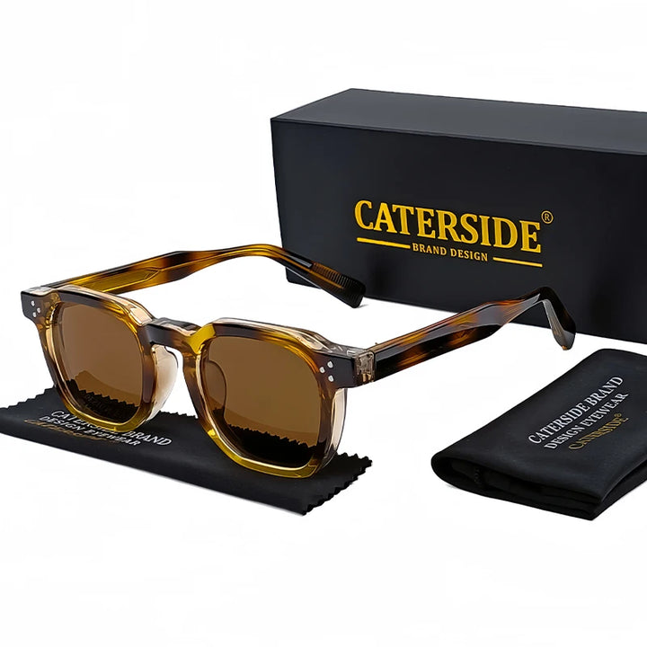 CATERSIDE Retro Punk Men Sunglasses