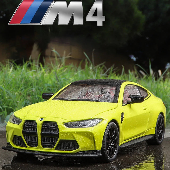 M4 G82 Coupe Alloy Sports Car Model Diecasts Metal Vehicles