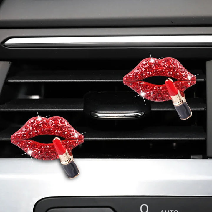 Lipstick Car Decoration Interior Air Freshener Auto Outlet Perfume