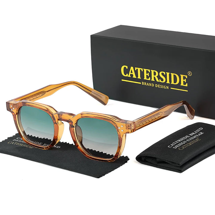 CATERSIDE Retro Punk Men Sunglasses