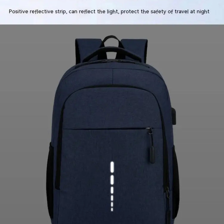 Mens BackPack LargeCapacity Simple Fashion Travel  Student ComputerBag