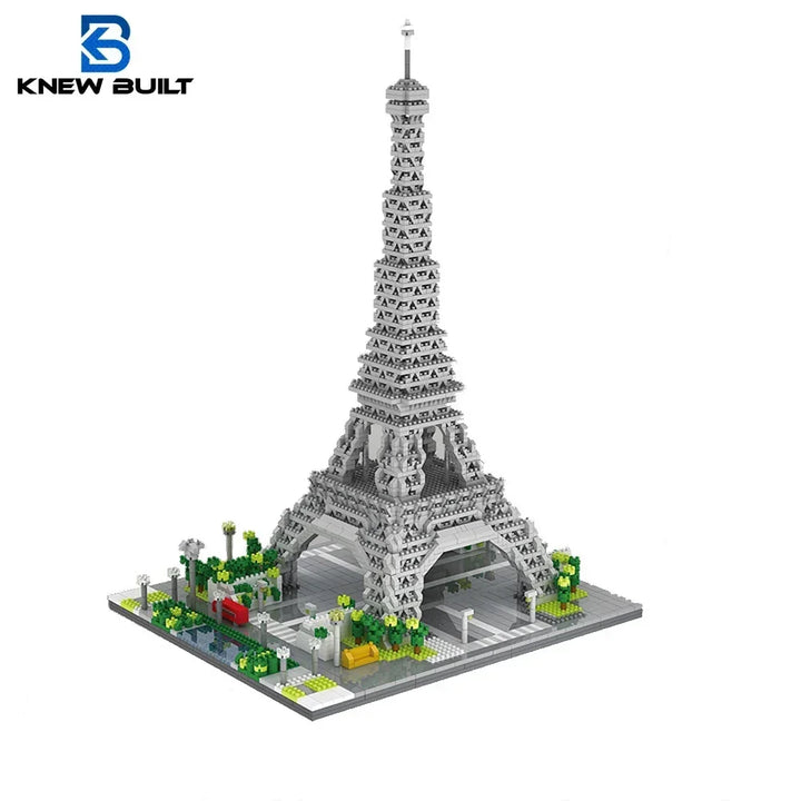 Knew Built 3 Size Choice Paris Eiffel Tower Micro Mini Building Blocks Toy France’s