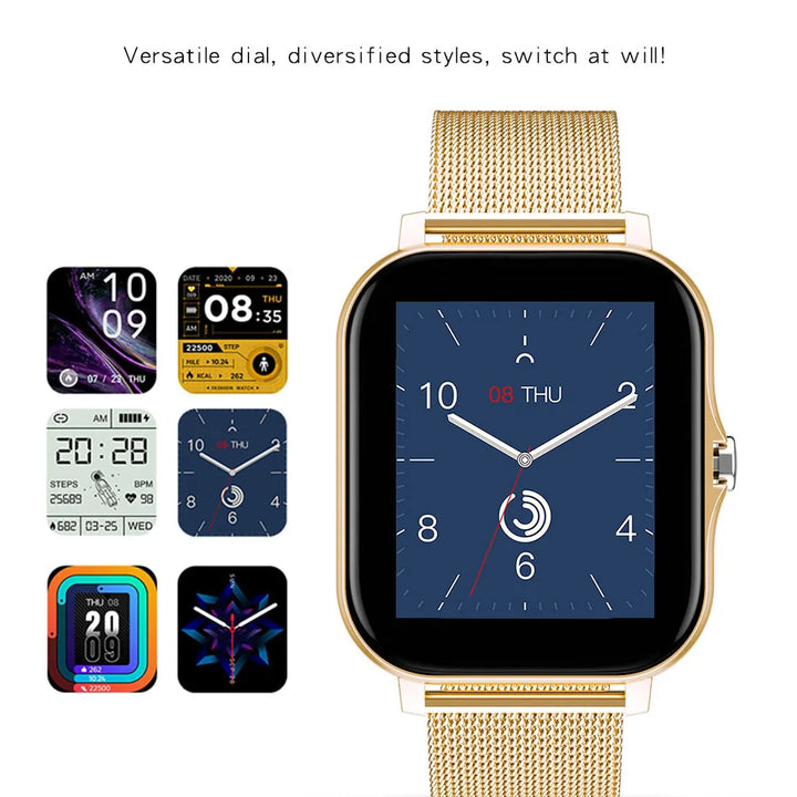 2025 Smart Watch Android Phone 1.44'' Inch Color Screen Bluetooth Call Blood