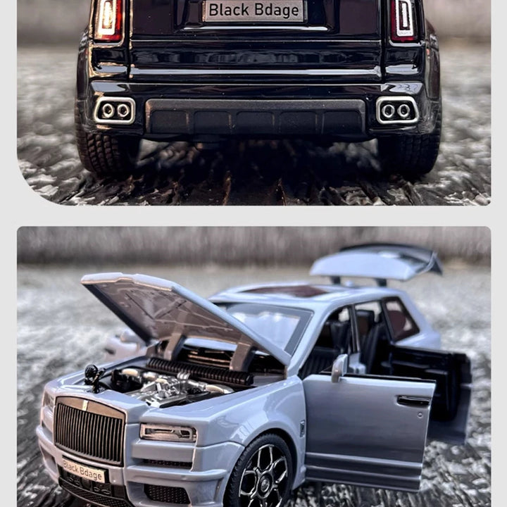 Rolls Royce Cullinan SUV Alloy Luxy Car Model Diecast Metal