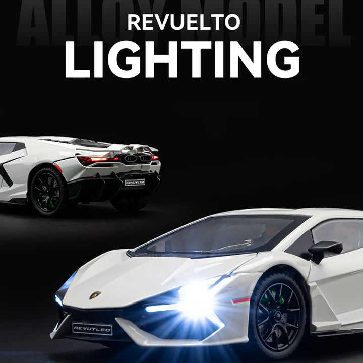 Lamborghini Revuelto Supercar Alloy Car Diecasts & Toy Vehicles Metal Toy Car