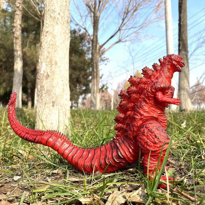 24cm Godzilla King of Monsters Runaway Mechanical Red lotus Planet