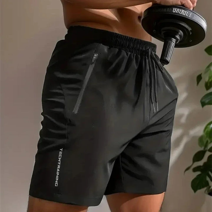 UETEEY Summer Shorts Men Gym Sport Running Squat Fitness Workout Man Short