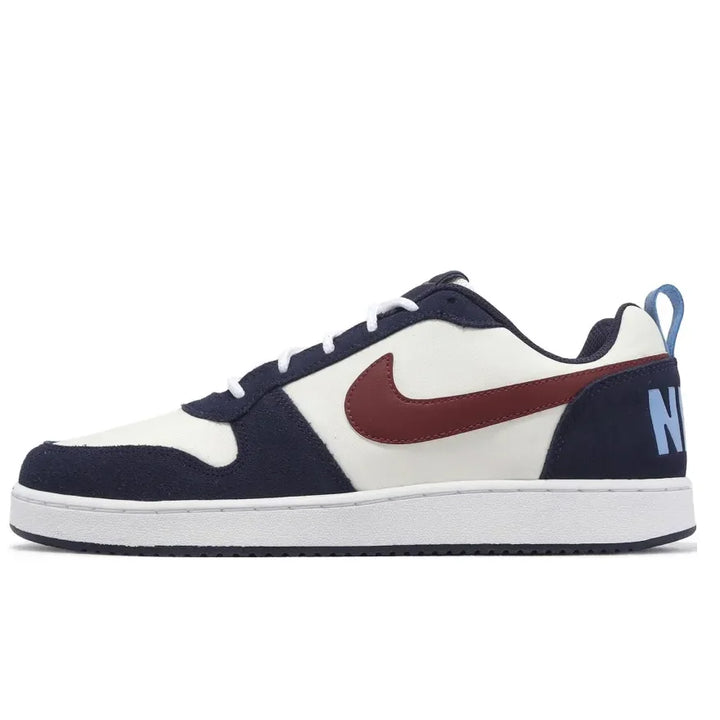 Nike Court Borough Premium Low-Top Sneakers Men's Blue & White