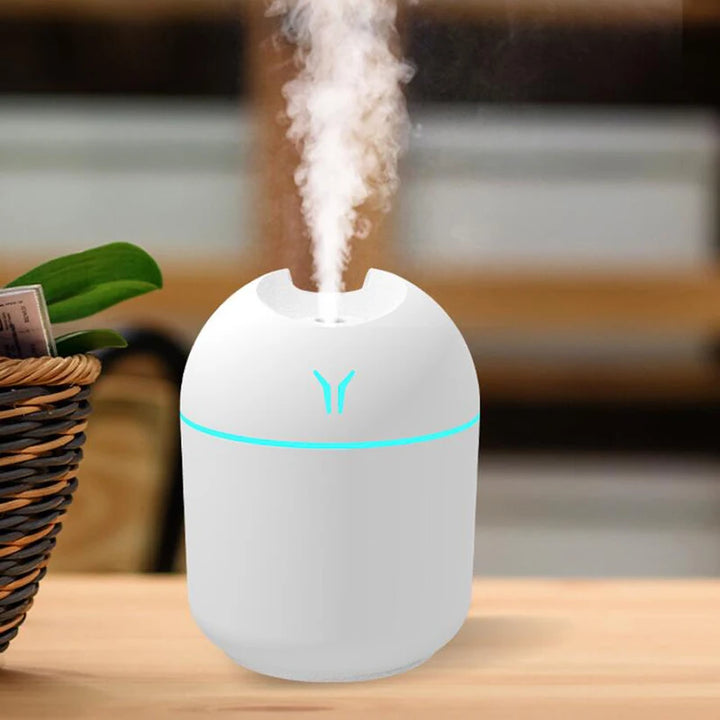 250ML USB Mini Air Humidifier Aroma Essential Oil Diffuser For Home Car Ultrasonic