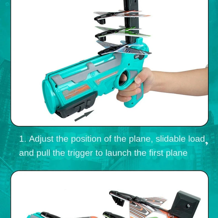 Aircraft Shooting Parent-child Sport Toys Kids