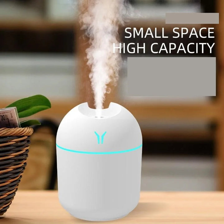 250ML USB Mini Air Humidifier Aroma Essential Oil Diffuser For Home Car Ultrasonic