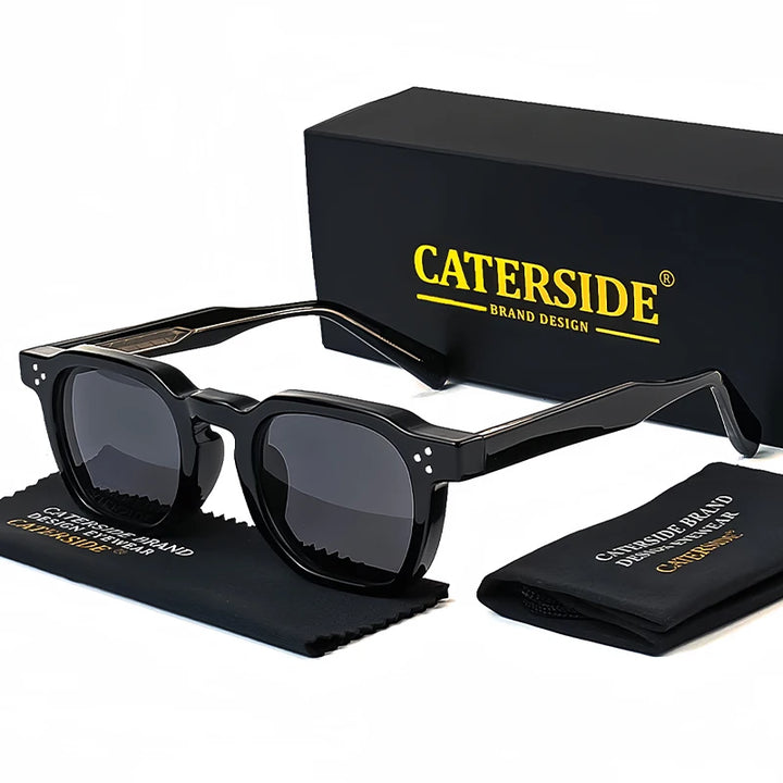 CATERSIDE Retro Punk Men Sunglasses