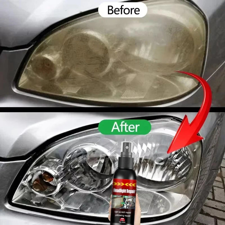 Headlight Repair Spray for Car Refurbishment Anti-Oxidation Coating Car Lamp Polishing