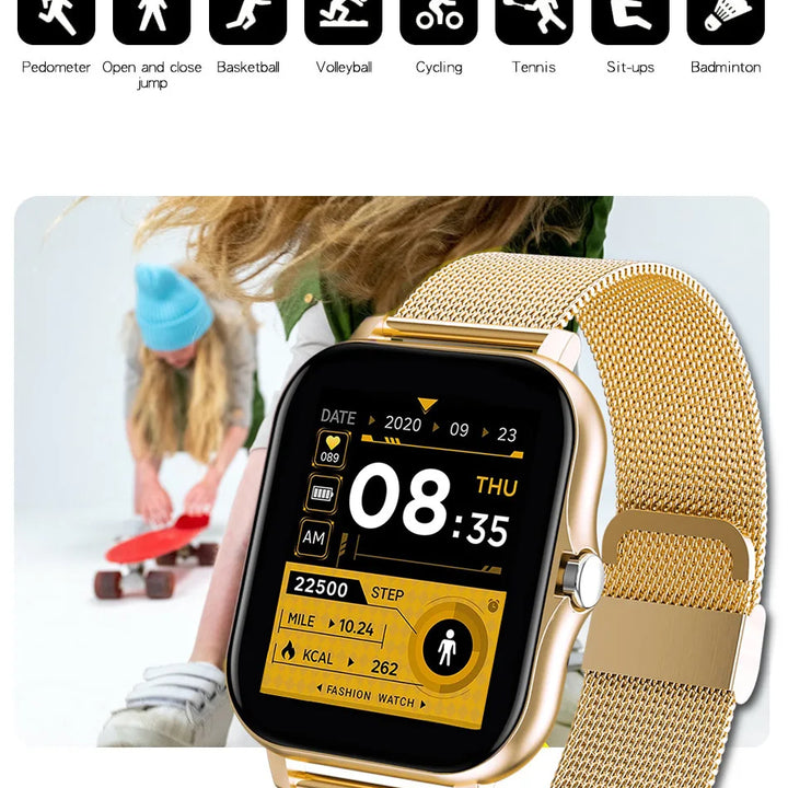 2025 Smart Watch Android Phone 1.44'' Inch Color Screen Bluetooth Call Blood