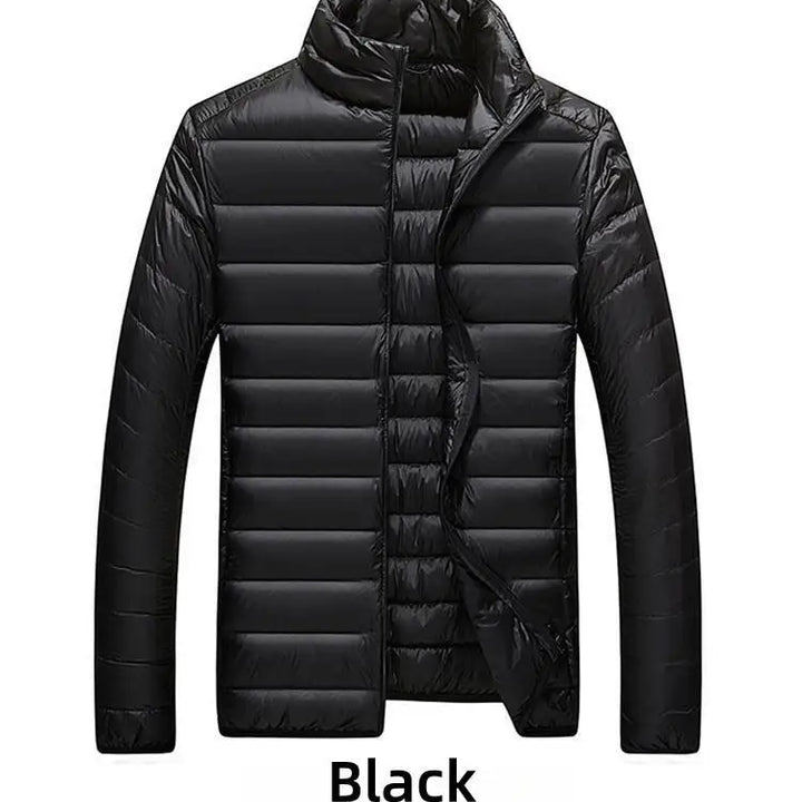 UETEEY Autumn Winter New Ultra Light White Duck Down Jacket Men Waterproof Casual