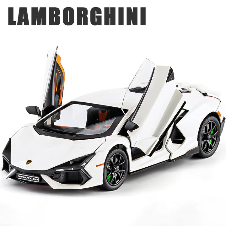 Lamborghini Revuelto Supercar Alloy Car Diecasts & Toy Vehicles Metal Toy Car