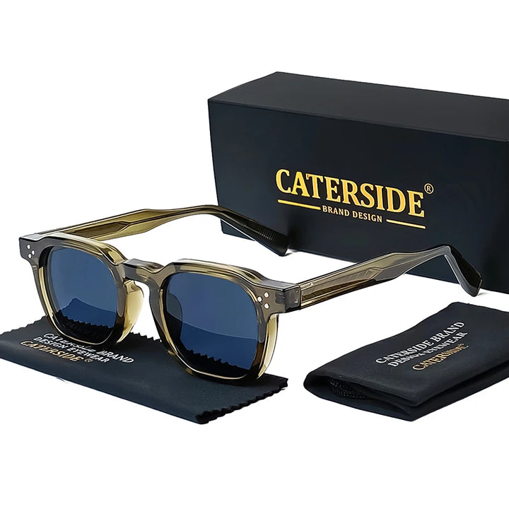 CATERSIDE Retro Punk Men Sunglasses